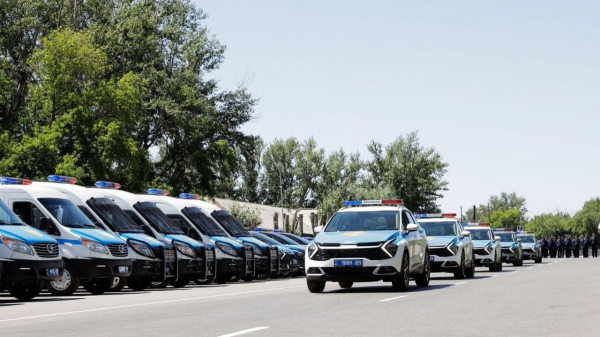 200 новых автомашин получили полицейские Карагандинской области