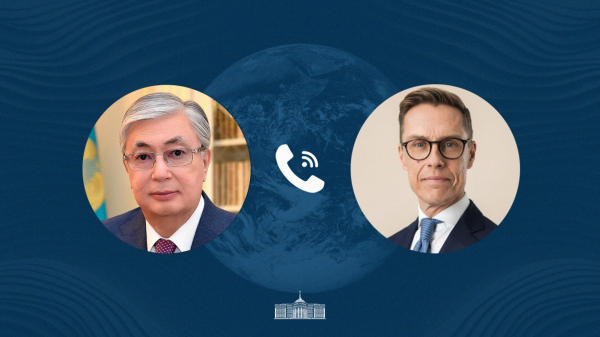 Президенты Казахстана и Финляндии обсудили перспективы сотрудничества